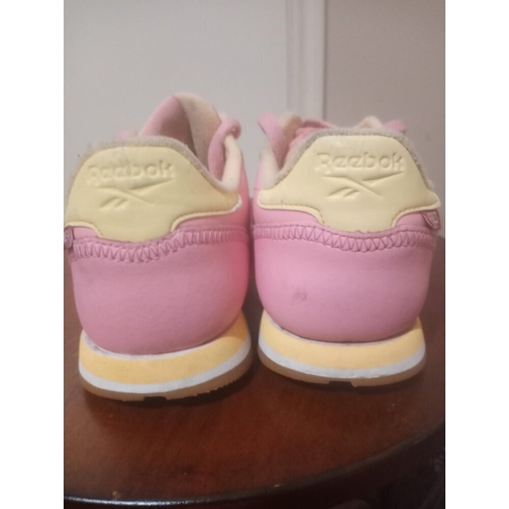 Reebok Classic 1983 DV5245 Mens Leather Athletic Shoes Pink Desert Glow Size 7 - Picture 12 of 15